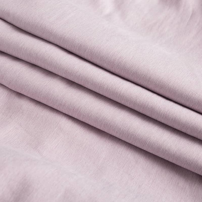 La tela textil para el hogar de fibra de bambú de fibra química 100% poliéster es suave y agradable para la piel, fuerte y duradera, microfibra de muchos colores
