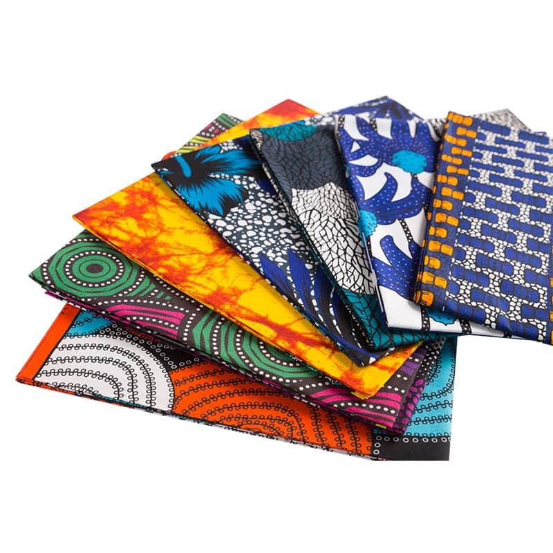 100% poliéster fibra química imitación batik tela ropa súper cera estilo africano microfibra