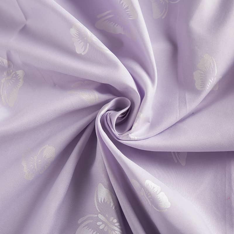100% poliéster fibra química impresión de pulpa nacarada tela de lijado tela textil para el hogar suave agradable al tacto fuerte y duradero se pueden imprimir varios colores impresión de perlas