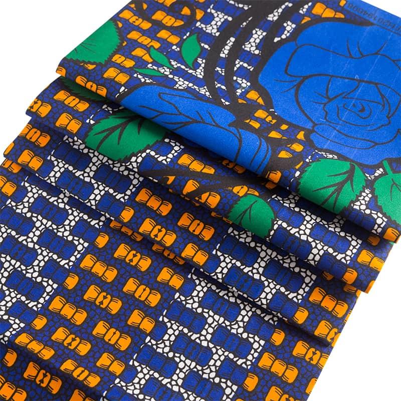 100% poliéster fibra química imitación batik tela ropa super cera estilo africano microfibra